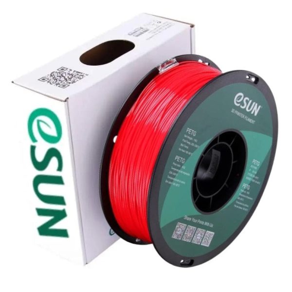 PETG ESUN 1Kg Rojo Sólido (Filamento)