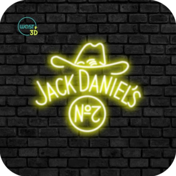 JACK DANIEL'S - Cartel Neón Flex